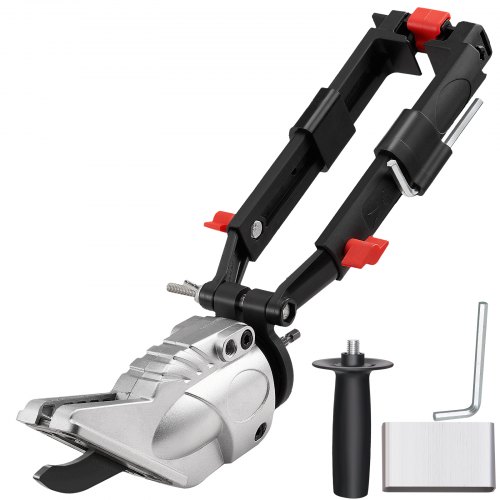 foto del prodotto vevor taglierina per cartongesso compatibile per trapano 18 v 20 v, utensile per taglio di panello cartongesso raggio di taglio 7,62 cm testa per taglio di cartongesso girevole 360 spessore 13 mm