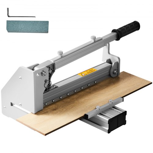 foto del prodotto vevor taglierina per pavimenti in laminato taglierina per pavimenti in vinile profondit di taglio 12 mm, taglierina in laminato per pavimenti in laminato plastica resiliente lvp spc wpc vct moquette