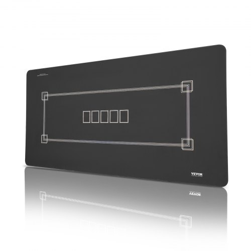 foto del prodotto vevor tappetino da poker piano tavolo per giochi poker rettangolare 180x90 cm, 6-8 giocatori, piano tavolo da poker pieghevole con borsa per trasporto, tappeto da poker impermeabile giochi da tavolo