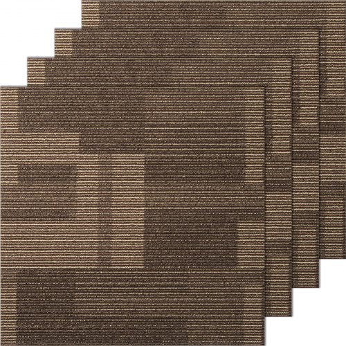 foto del prodotto vevor tappeto a quadretti riutilizzabili, 24x 24 tappeto a quadretti piastrelle pavimentazione, morbido tappeto a quadretti, per camera da letto soggiorno