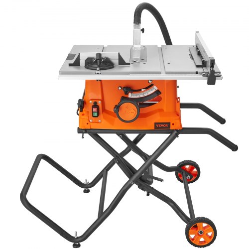 foto del prodotto vevor troncatrice circolare da banco con supporto 1800w 8a per lavorazione in officina garage, troncatrice da banco 4800 giri min angolo taglio regolabile 60 60 capacit di strappo 62,5cm