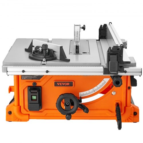 foto del prodotto vevor troncatrice circolare per legno da banco con lama 1800w 8a per lavorazione in officina garage, troncatrice da banco 4400 giri min angolo taglio regolabile 60 60 capacit di strappo 62,5cm