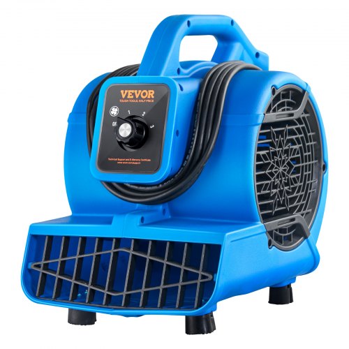 foto del prodotto vevor ventilatore da pavimento 1360 giri min ventilatore radiale 16,99 m min