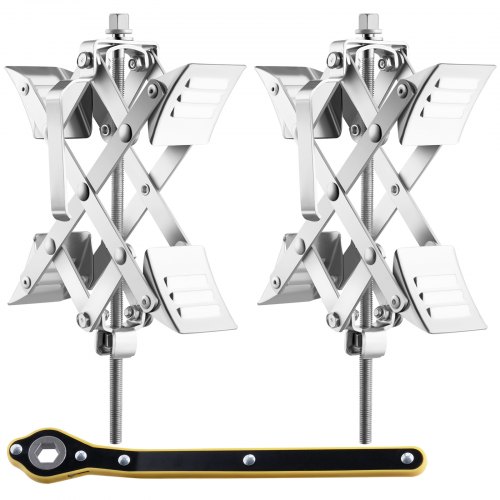 foto del prodotto vevor zeppa per ruota per camper, zeppa per ruota per camper a forma di x, adatta per spazio per pneumatici da 1,5 a 10, per camper, rimorchi da viaggio, camion