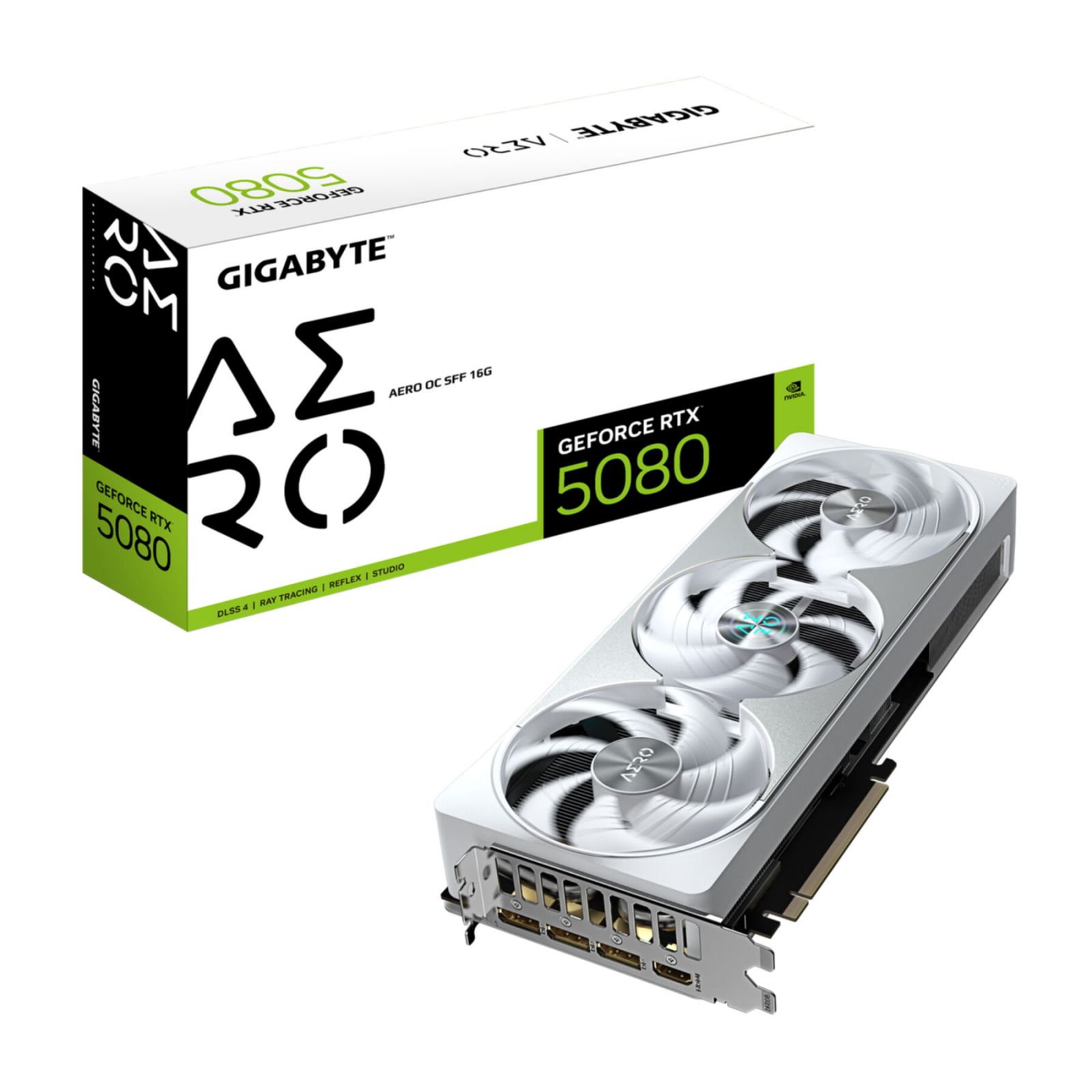 foto del prodotto vga gigabyte geforce rtx 5080 16gb aero oc sff