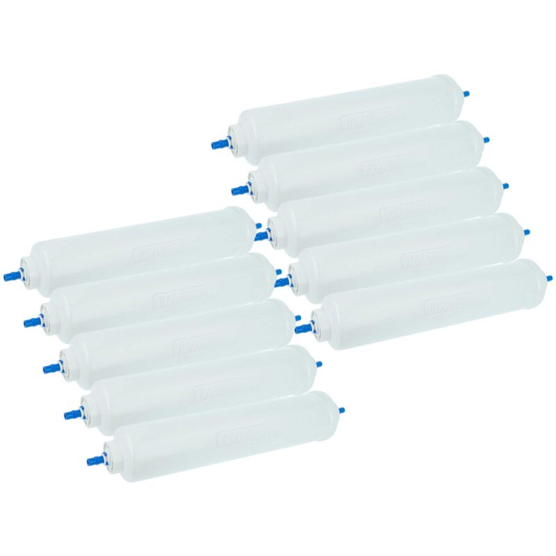 foto del prodotto vhbw 10x cartuccia filtro per l acqua compatibile con neff k3990x7ru 01, k3990x7ru 02 frigorifero side by side
