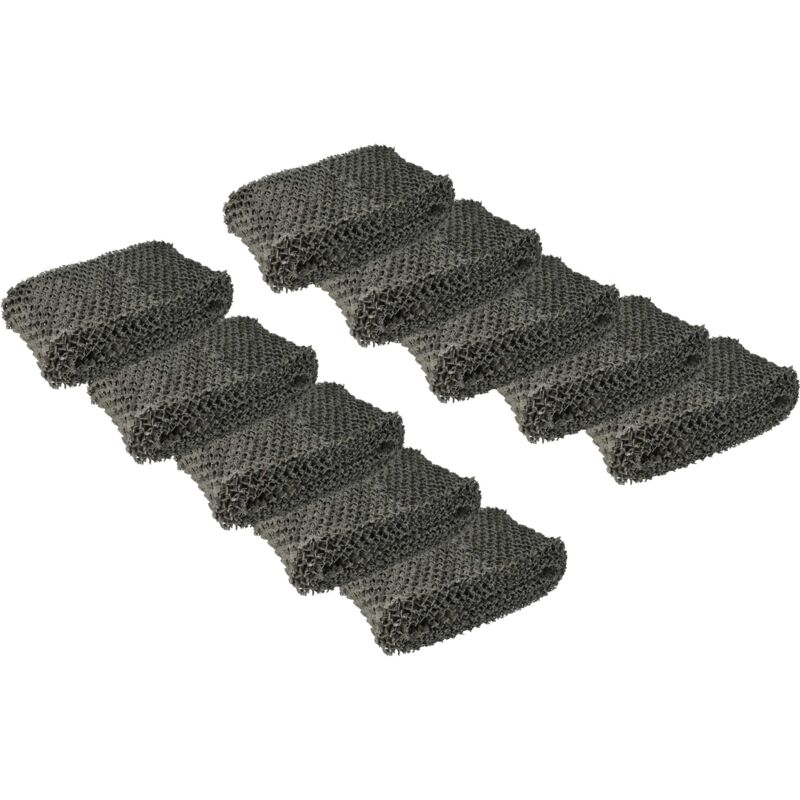 foto del prodotto vhbw 10x filtri compatibile con philips hu4811, hu4811 10, hu4803, hu4803 01, hu4801, hu4801 01 umidificatori, purificatori d aria in spunlace,