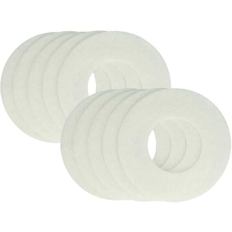 foto del prodotto vhbw 10x filtri compatibili con balzer a 60, a 90, l g, l g bm, l w ventilatore sostituisce 17 000 160, 17 000 160 f