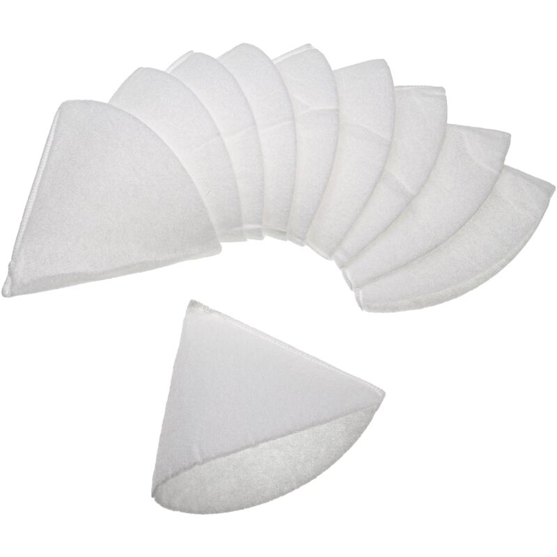 foto del prodotto vhbw 10x filtro a cono sostituisce zehnder 990320032 per impianto di ventilazione filtro di scarico g4, dn 125 bianco