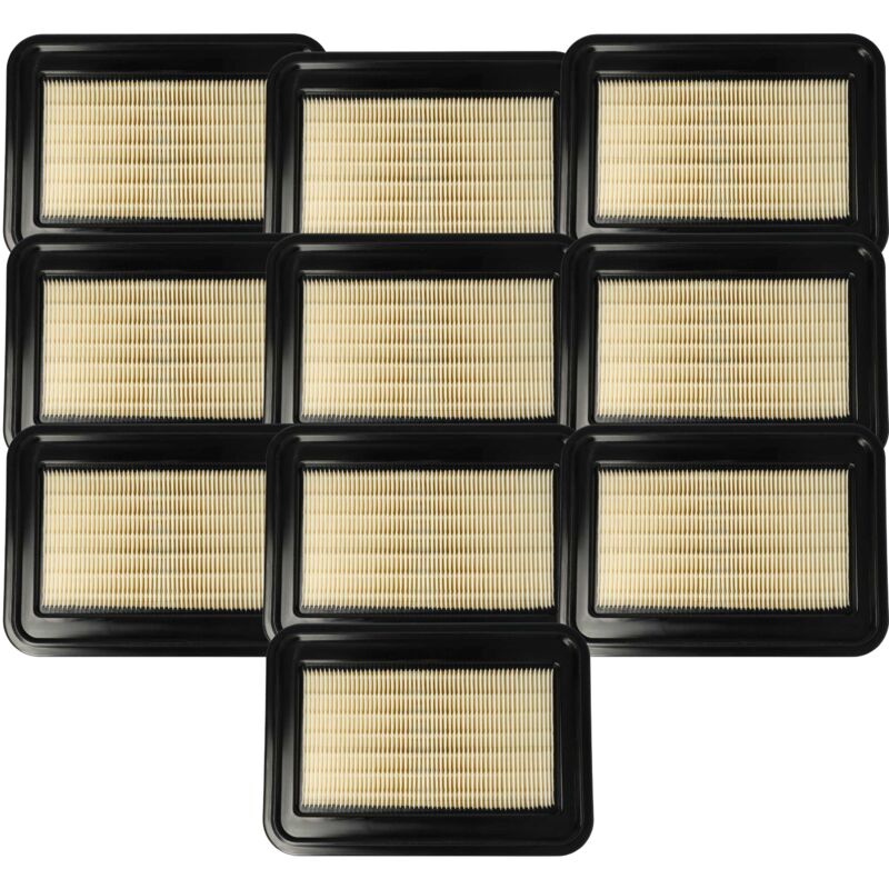 immagine 0 del prodotto vhbw 10x filtro a pieghe piatte compatibile con makita vc4210m aspirapolvere elemento filtrante