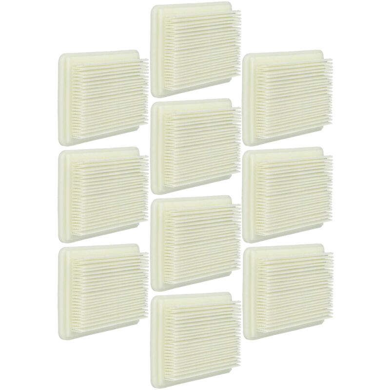 foto del prodotto vhbw 10x filtro compatibile con bosch universalvac 18 aspirapolvere filtro hepa bianco