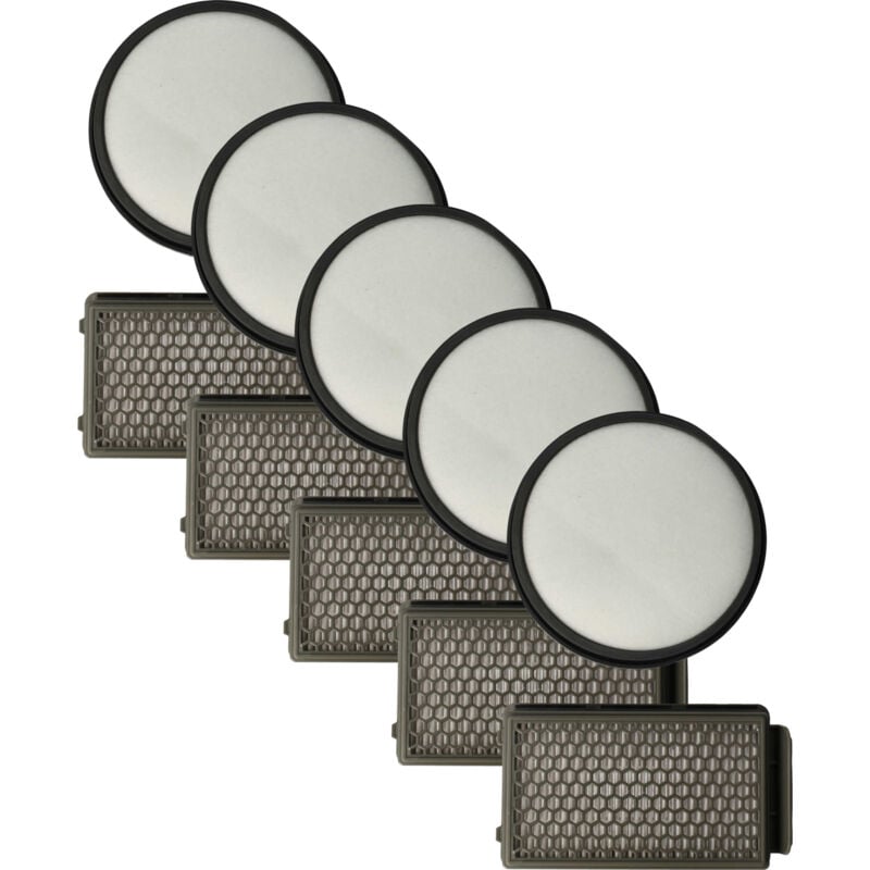 foto del prodotto vhbw 10x filtro compatibile con rowenta ro3731ea, ro3753ea, ro3786ea, ro3718ea, ro3724ea, ro3798ea aspirapolvere filtro hepa, filtro pre motore