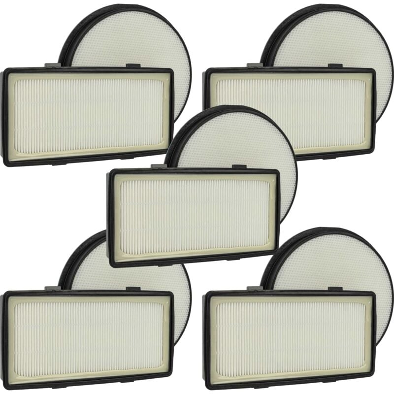 foto del prodotto vhbw 10x filtro compatibile con rowenta silence, ro7686ea 411, ro7696ea 411 aspirapolvere filtro aria di scarico, pre filtro