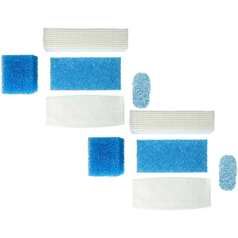 foto del prodotto vhbw 10x filtro compatibile con thomas twin genius aquafilter aspirapolvere 