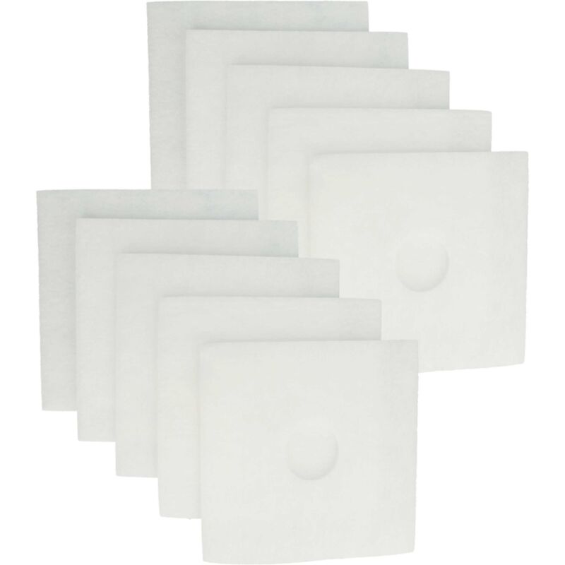 foto del prodotto vhbw 10x filtro dell aria compatibile con helios els ve 60 40, els ve 60 30, els ve 60, els ve 100 60 40 s, els veb 100 ventola
