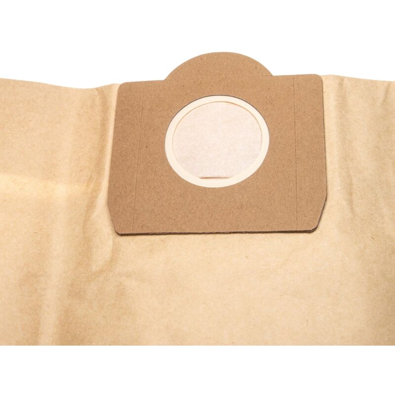 foto del prodotto vhbw 10x sacchetti compatibile con k rcher a 2001, k 2001, k 3011, nt 2001, nt 211, nt 3011 aspirapolvere in carta, 56cm x 28,35cm, color sabbia