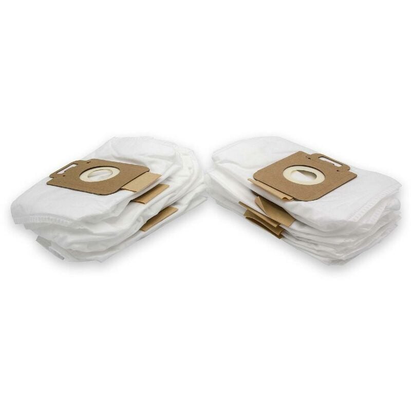foto del prodotto vhbw 10x sacchetti compatibile con nilfisk alto x 210 extreme, 300 extreme aspirapolvere in microfibra, bianco