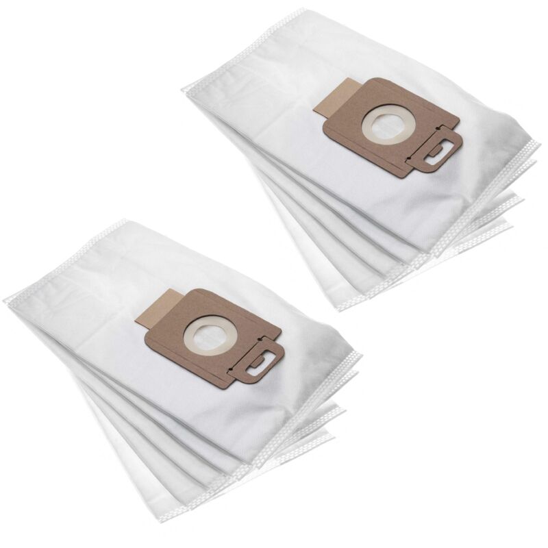 foto del prodotto vhbw 10x sacchetti compatibile con nilfisk p20, p30, p40 aspirapolvere in microfibra, bianco