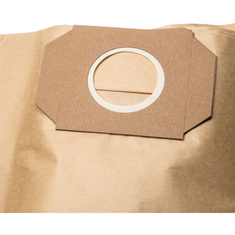 foto del prodotto vhbw 10x sacchetti compatibile con thomas inox 1520 s, 20 professional aspirapolvere in carta, 61,3cm x 24.1cm, marrone