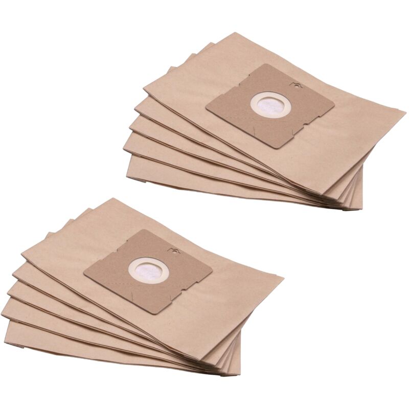 foto del prodotto vhbw 10x sacchetti sostituisce k rcher 6.905 225.0 per aspirapolvere in carta, marrone
