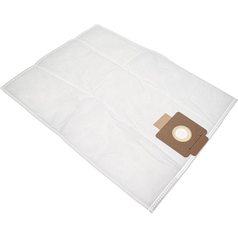 foto del prodotto vhbw 10x sacchetto compatibile con allaway c30, c40, cv1350, cv1750, cv1950, l25 aspirapolvere microfibra, 30cm x 22,5cm bianco