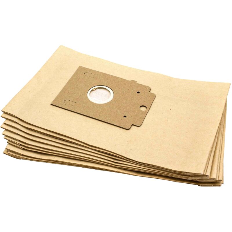 foto del prodotto vhbw 10x sacchetto compatibile con bosch bbz 41 af k, 41 f k, 71 af k, 71 afk aspirapolvere in carta, 28cm x 17cm, color sabbia