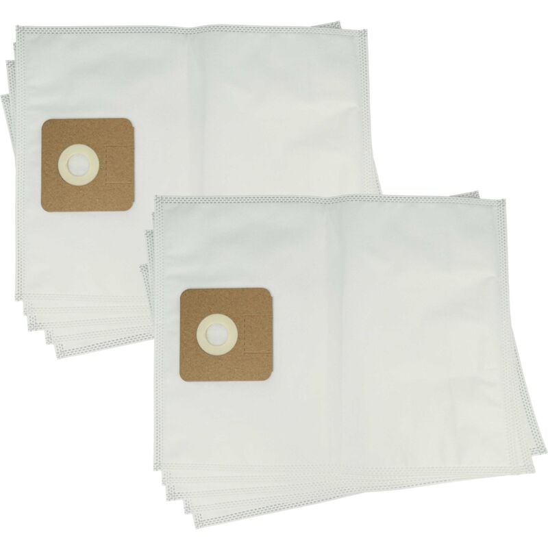 foto del prodotto vhbw 10x sacchetto compatibile con cleanfix rs 07, rs 05 aspirapolvere 39cm x 30cm bianco