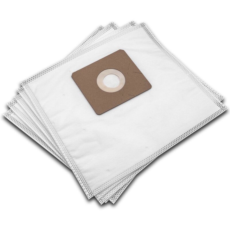 foto del prodotto vhbw 10x sacchetto compatibile con dirt devil popster, skuppy, paroly, picco bello aspirapolvere microfibra, 26cm x 24cm bianco