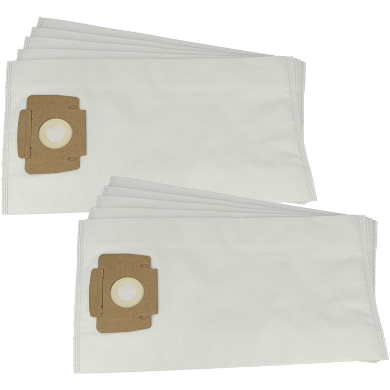foto del prodotto vhbw 10x sacchetto compatibile con ecolab s 152, s 142 b, s 122, s 12 plus, s 12 aspirapolvere 45,5cm x 24cm bianco