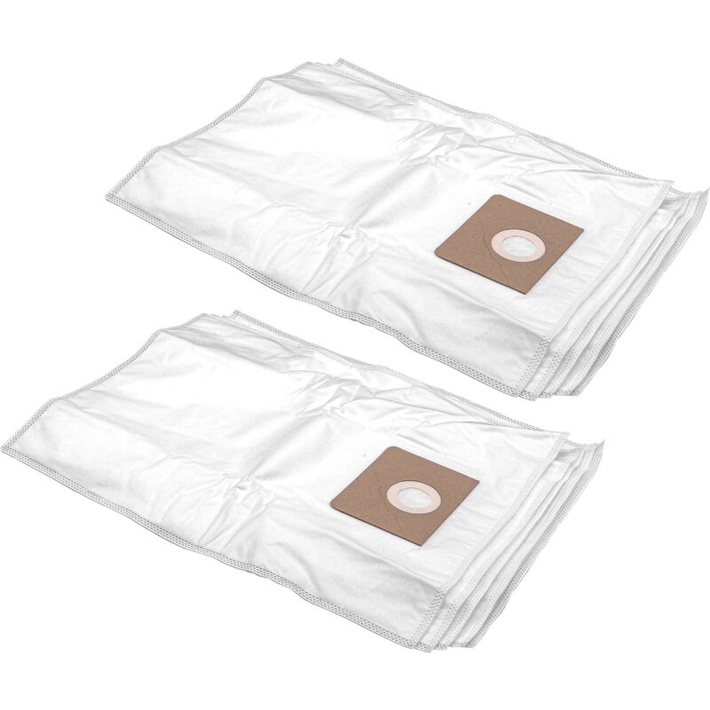 foto del prodotto vhbw 10x sacchetto compatibile con fein dustex 35 mx, 35l, 35lx, 35lx ac aspirapolvere in microfibra, volume di 35l, 30cm x 28cm, bianco
