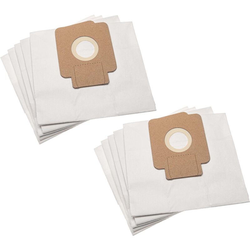 foto del prodotto vhbw 10x sacchetto compatibile con hoover tcp2008021, tcp2008011, tcp2005021, tcp2005011 aspirapolvere carta, 16,5cm x 18cm beige