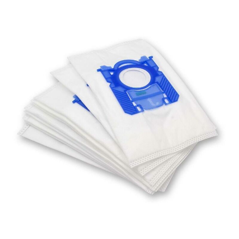 immagine 0 del prodotto vhbw 10x sacchetto compatibile con hugin hn 7020 stratus, hn 8000 aspirapolvere in microfibra, 28,5cm x 16.5cm, bianco
