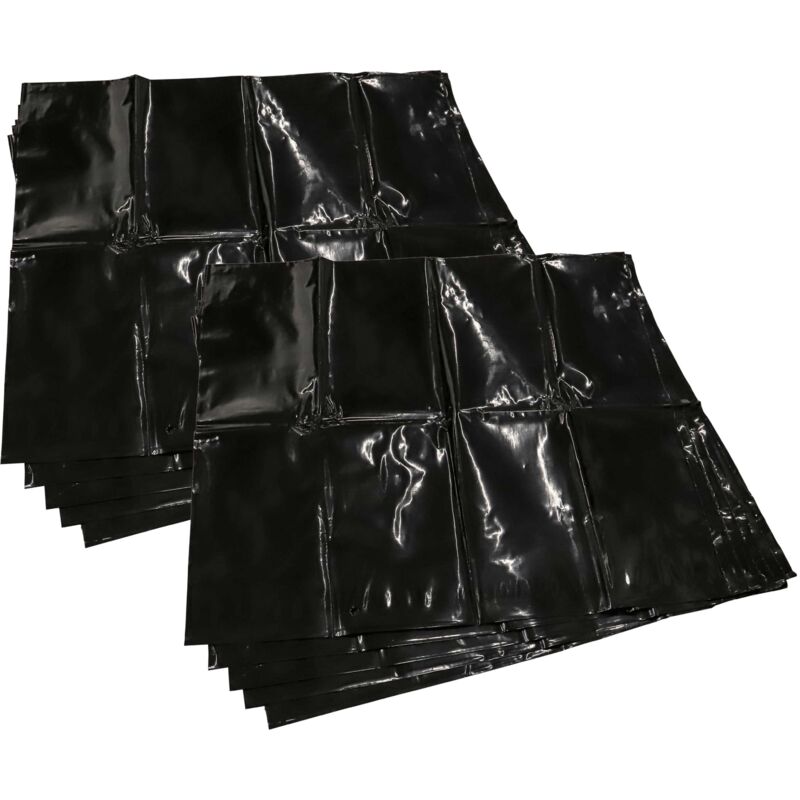 foto del prodotto vhbw 10x sacchetto compatibile con k rcher nt 30 1 tact l, nt 30 1 tact te l aspirapolvere polietilene, 86cm x 76cm nero