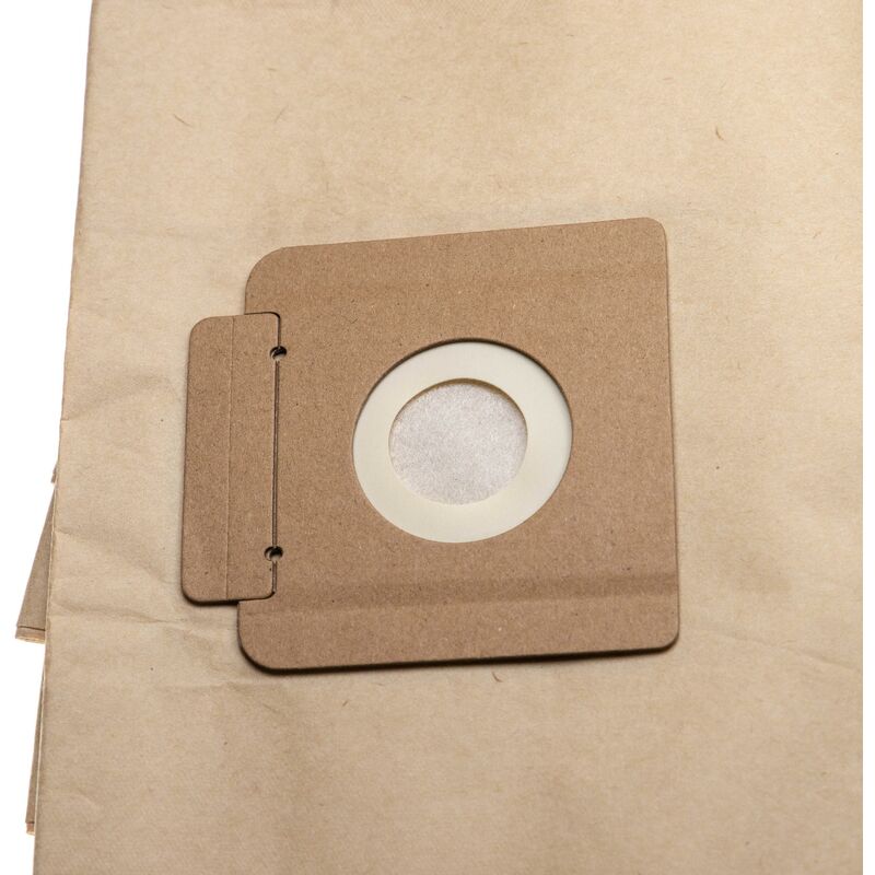 foto del prodotto vhbw 10x sacchetto compatibile con k rcher t15 1 esb28 prof., t 15 1, t 15 1 esb 28 aspirapolvere carta, 51cm x 23,25cm marrone
