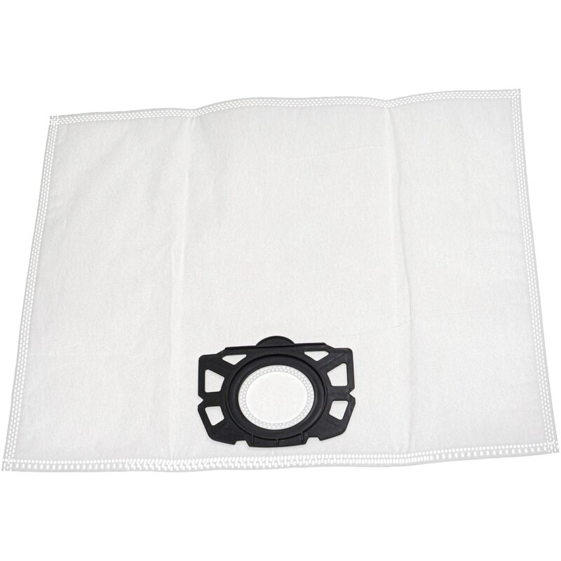 foto del prodotto vhbw 10x sacchetto compatibile con k rcher wd 7.000 1.347 500.0 , wd 7.200 1.347 530.0 aspirapolvere microfibra, 39cm x 24,5cm bianco