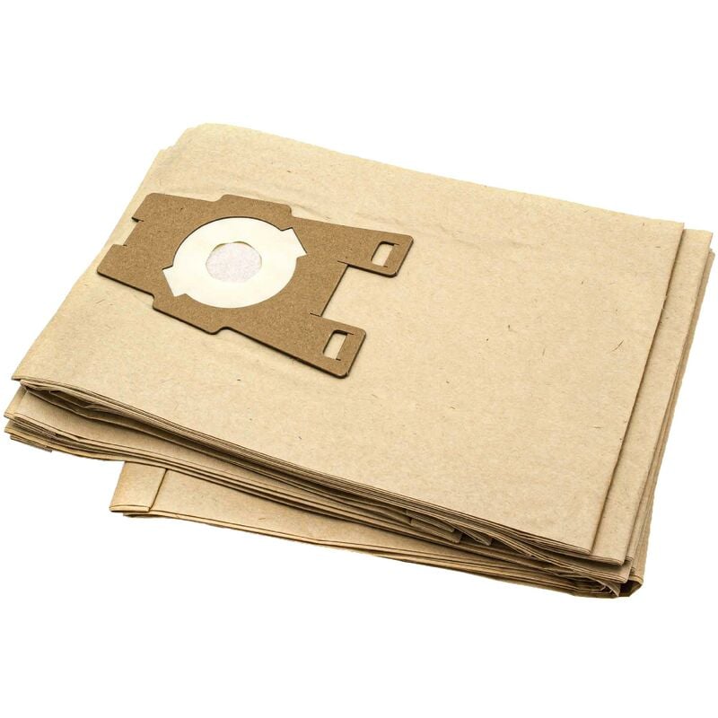 foto del prodotto vhbw 10x sacchetto compatibile con kirby g1, g10 sentria, g2, g2000, g2001, g3, g4, g5 aspirapolvere in carta, 32cm x 23cm, color sabbia