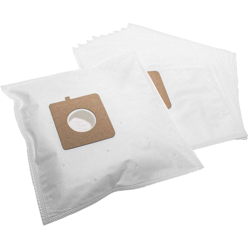 immagine 0 del prodotto vhbw 10x sacchetto compatibile con lg electronics turbo plus v 3445 stv aspirapolvere in microfibra, 30,5cm x 17cm, bianco