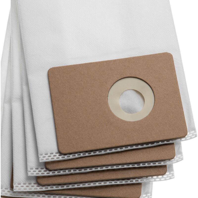 foto del prodotto vhbw 10x sacchetto compatibile con nilfisk advance spectrum d12, d15, gu, s12, s15 aspirapolvere in microfibra, 44,1cm x 12,8cm, bianco