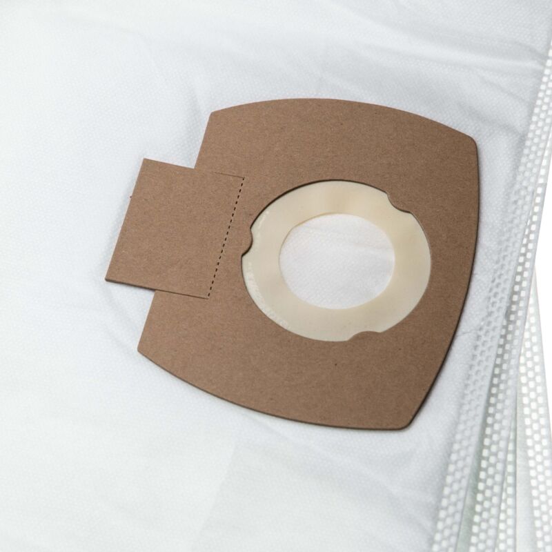 foto del prodotto vhbw 10x sacchetto compatibile con nilfisk aero 26 21 pc, 26 01 pc x, 26 2l pc aspirapolvere microfibra, 53,45cm x 39,7cm bianco