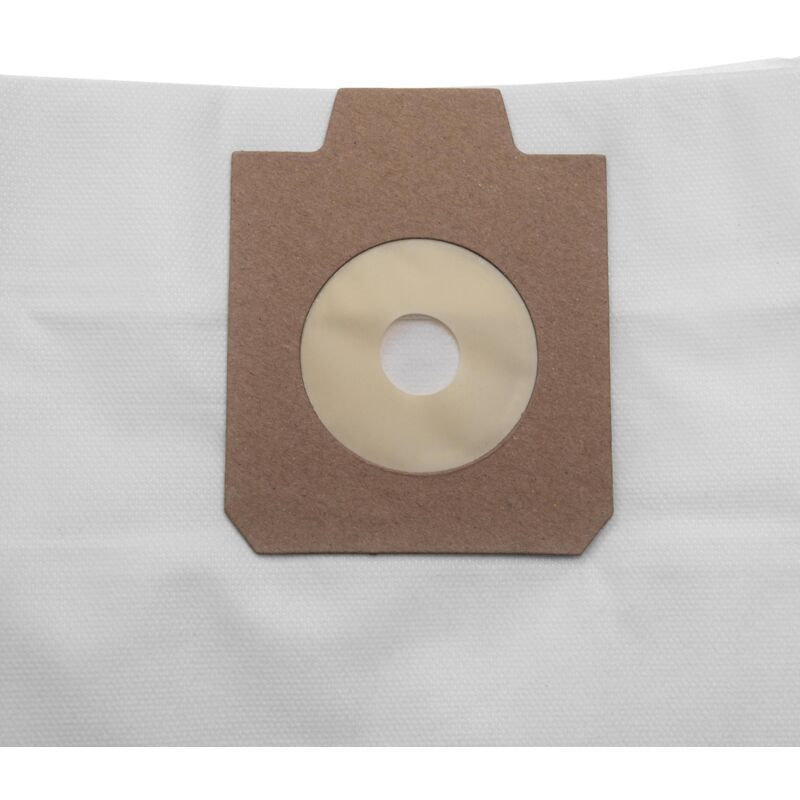 immagine 0 del prodotto vhbw 10x sacchetto compatibile con nilfisk alto 140 7015 040, 130, 115, 950, 135 aspirapolvere microfibra, 72,85cm x 17,05cm bianco