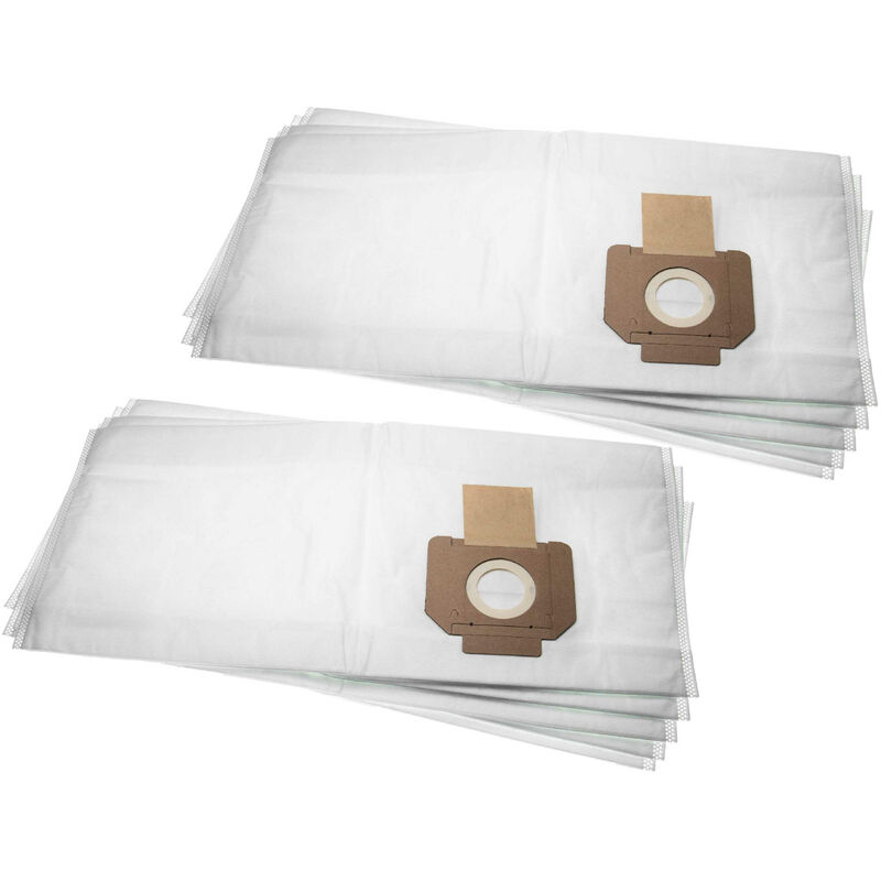 foto del prodotto vhbw 10x sacchetto compatibile con nilfisk alto attix 3 aspirapolvere microfibra, 27,9cm x 64,3cm bianco