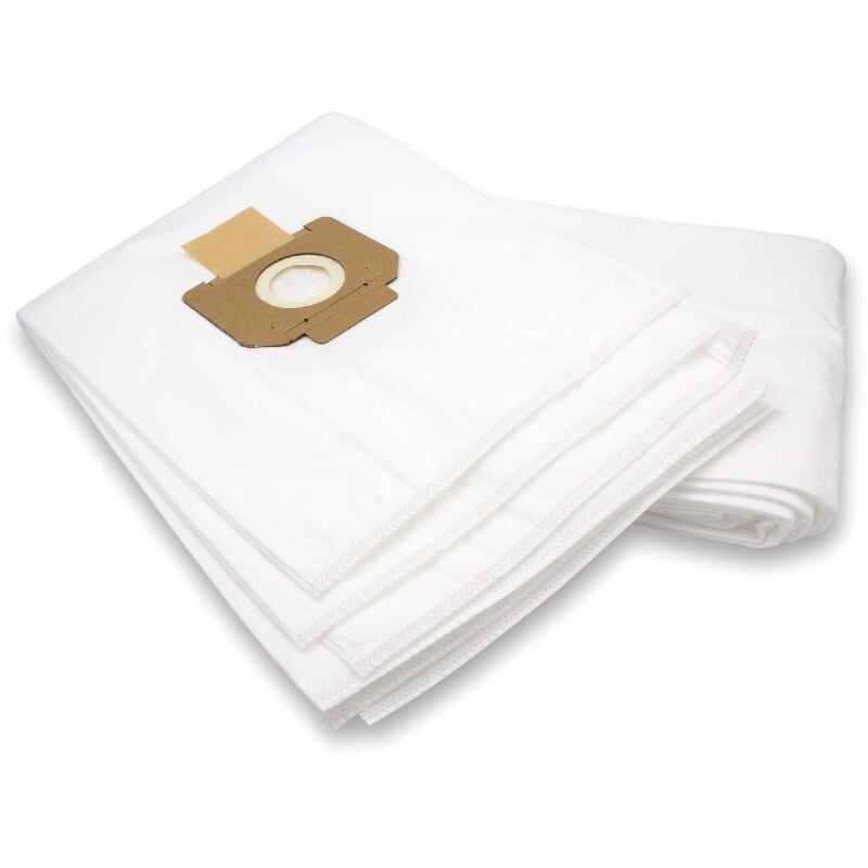 foto del prodotto vhbw 10x sacchetto compatibile con nilfisk attix 791 2m b1, 40 0m pc type 22 aspirapolvere microfibra, 94cm x 35cm bianco