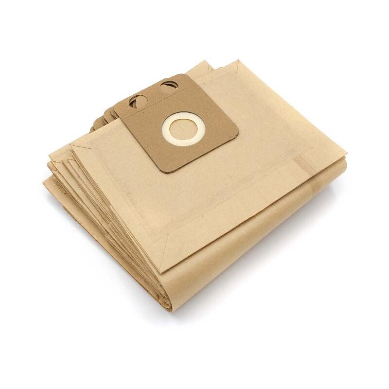foto del prodotto vhbw 10x sacchetto compatibile con nilfisk cdf 2000 aspirapolvere carta, 42cm x 22cm marrone
