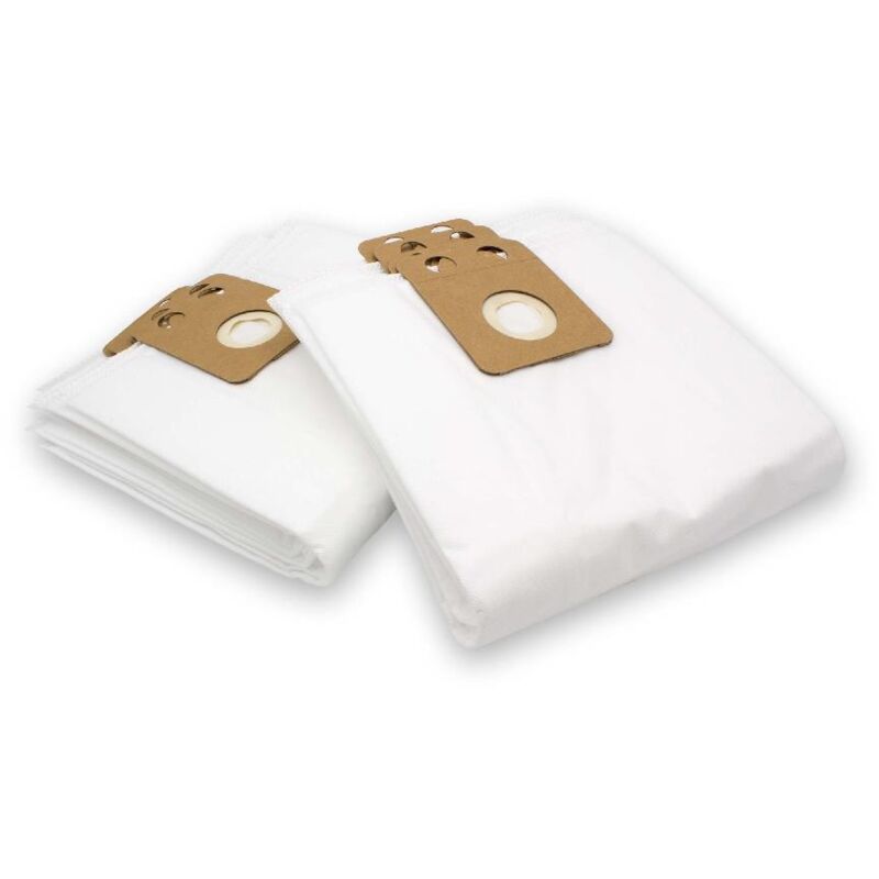 foto del prodotto vhbw 10x sacchetto compatibile con nilfisk cdf 2000 aspirapolvere microfibra, 50cm x 23cm bianco