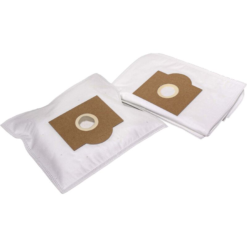 foto del prodotto vhbw 10x sacchetto compatibile con rowenta bully rb 526, rb 70, rb 60.1, rb 60, rb 602 aspirapolvere microfibra, 30cm x 17,5cm bianco