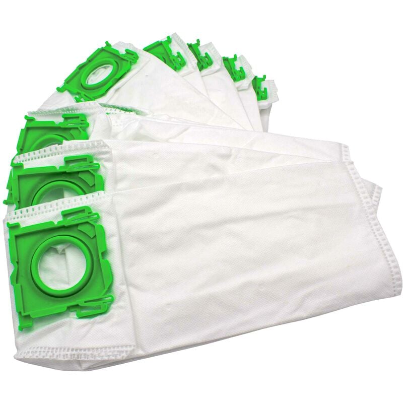 foto del prodotto vhbw 10x sacchetto compatibile con sebo airbelt k1, k1 eco 1200, k1 eco 700, k1 family, k1 hunter, k1 komfort aspirapolvere in microfibra, bianco