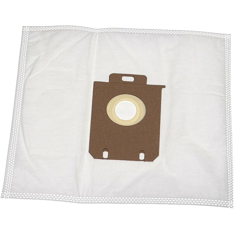 foto del prodotto vhbw 10x sacchetto compatibile con silvercrest sbss 750 a1 309539 aspirapolvere 27,5cm x 22cm bianco