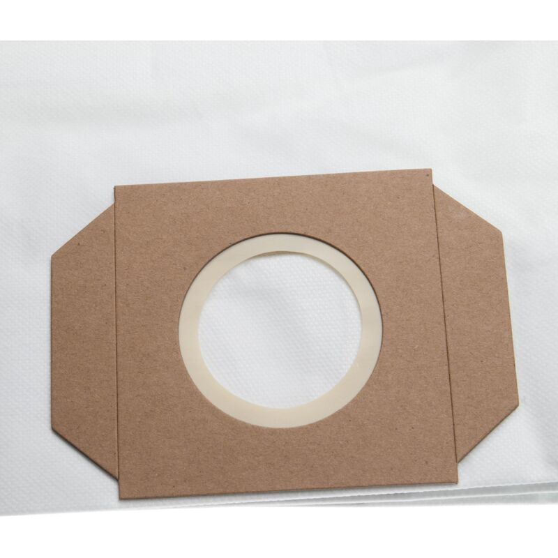 foto del prodotto vhbw 10x sacchetto compatibile con thomas boxer aspirapolvere microfibra, 22,2cm x 61,8cm bianco