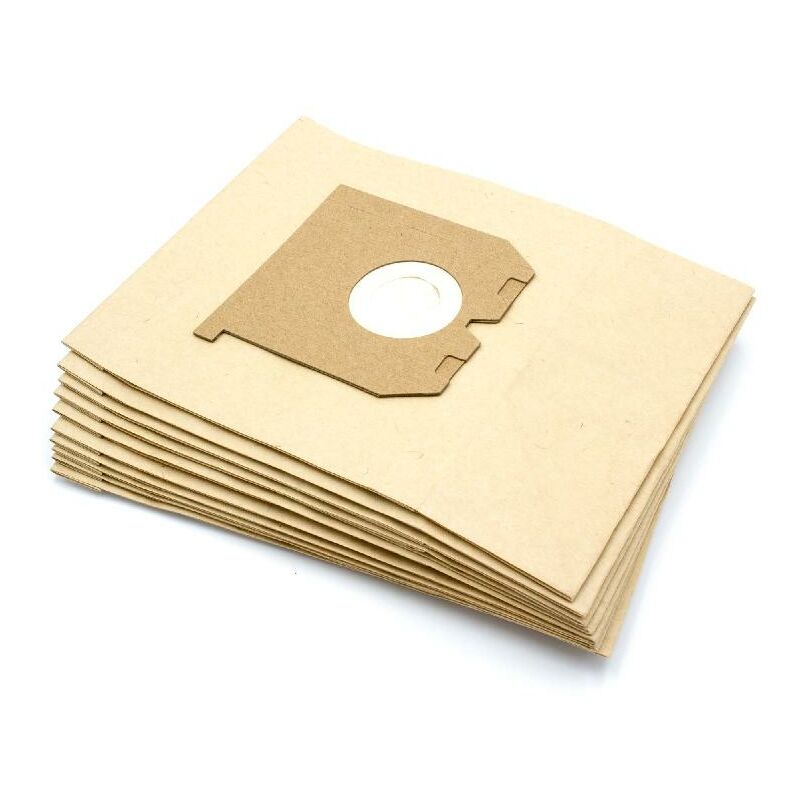 foto del prodotto vhbw 10x sacchetto compatibile con tornado 1864, ciao to1615, ciao to1625, ciao to1635 aspirapolvere in carta, 24cm x 18cm, color sabbia