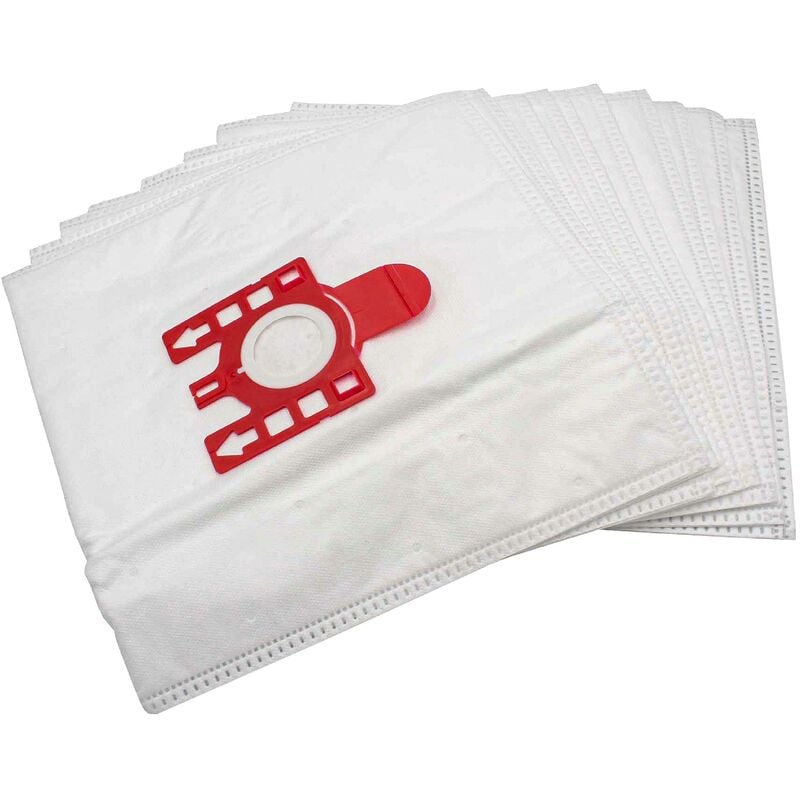 foto del prodotto vhbw 10x sacchetto dell aspirapolvere sacchetto compatibile con hoover telios te70 te00 100 plus aspirapolvere in microfibra, 28cm x 20cm,